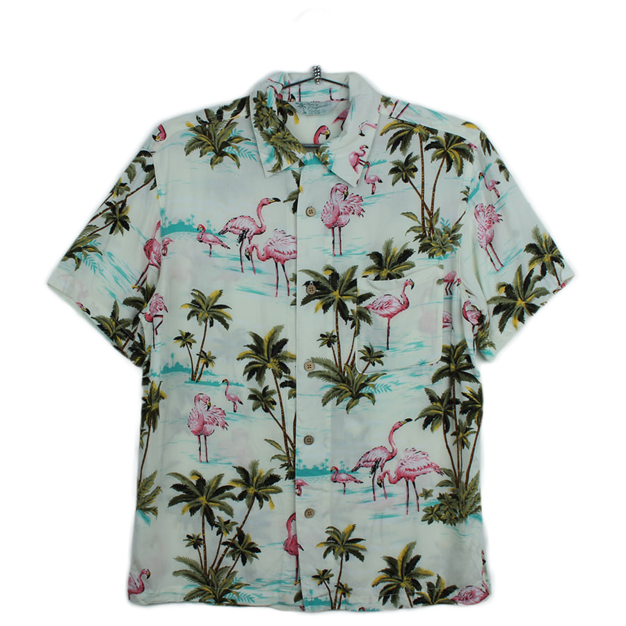 오리지널 하와이안 패턴 셔츠  /  MEN M