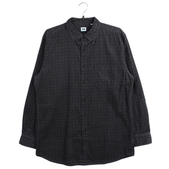 UNIQLO코듀로이 패턴 셔츠  /  MEN XL