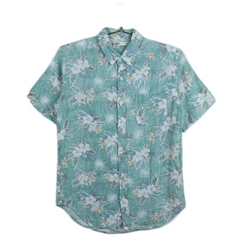 하와이안 패턴 셔츠  /  WOMEN M