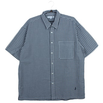 UNIQLO배색 체크 셔츠  /  MEN XL