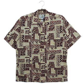 USA 오리지널 하와이안 패턴 셔츠  /  MEN M~L