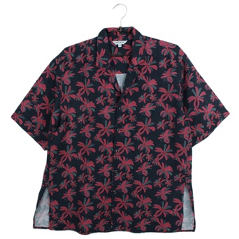 MOUSSY하와이안 패턴 셔츠  /  MEN F