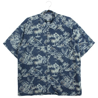 하와이안 패턴 셔츠  /  MEN XL