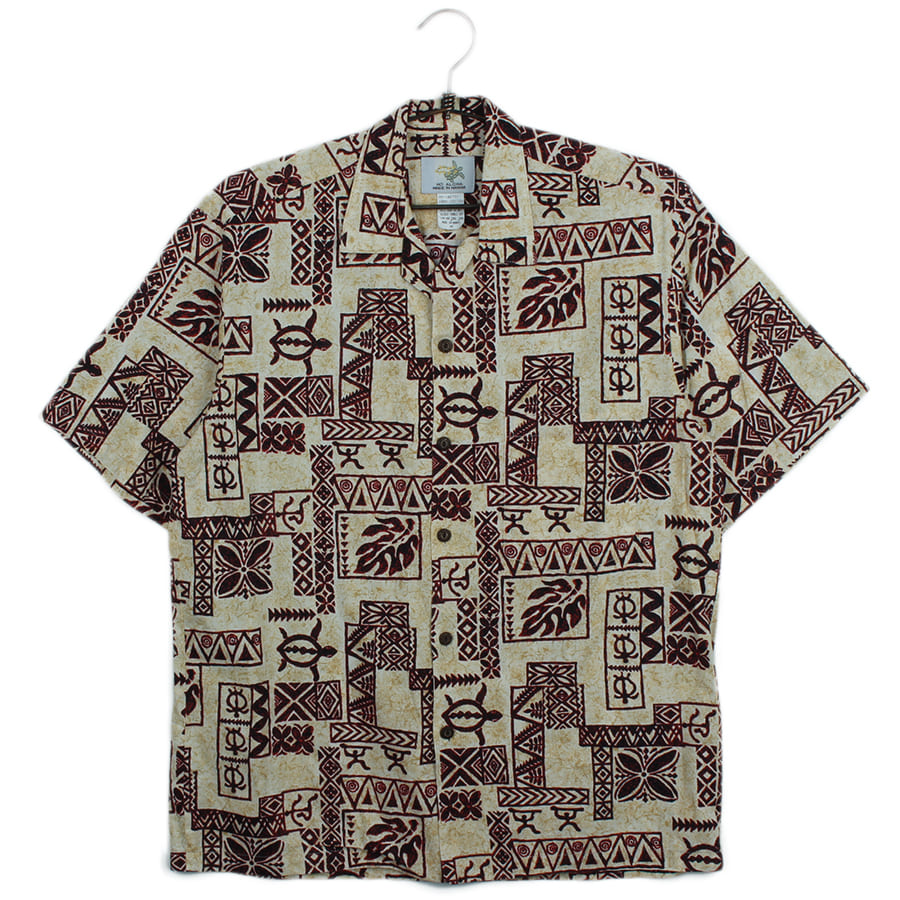 USA 오리지널 하와이안 패턴 셔츠  /  MEN M~L