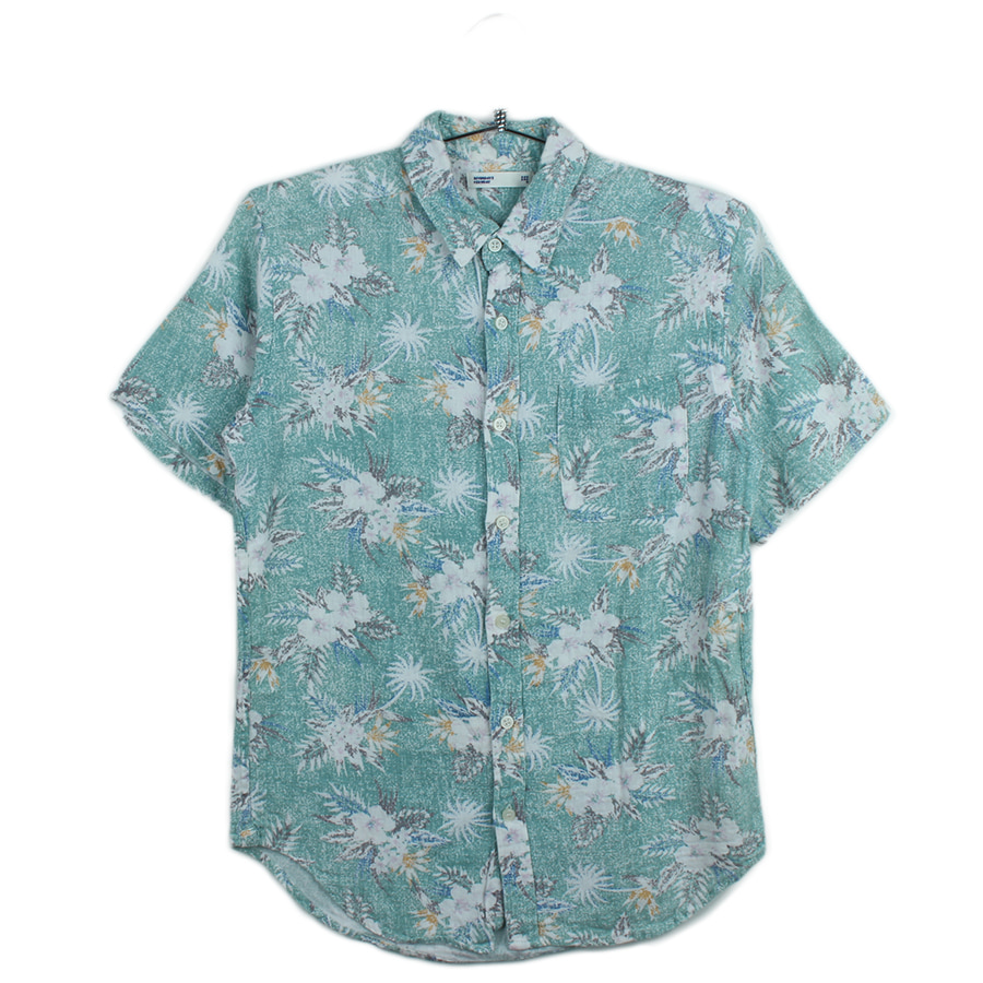 하와이안 패턴 셔츠  /  WOMEN M