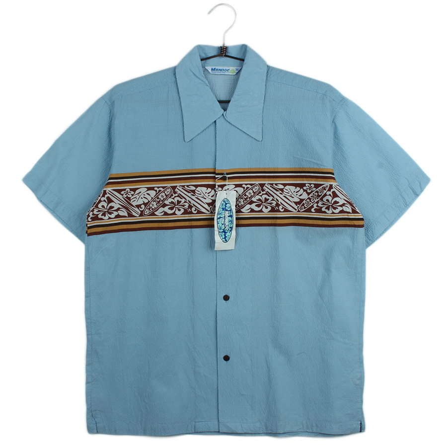 [신품] 하와이안 패턴 셔츠  /  MEN M