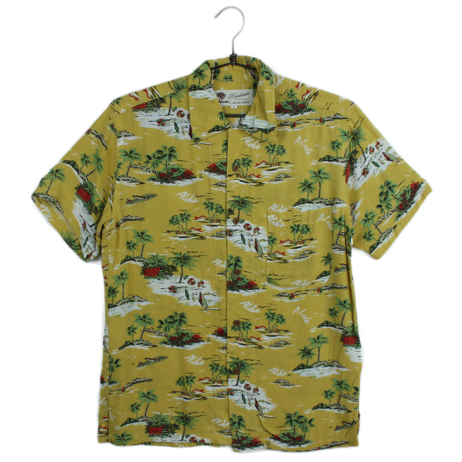 하와이안 패턴 셔츠  /  MEN S