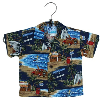 USA 오리지널 하와이안 패턴 셔츠  /  KID