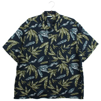 GU하와이안 패턴 셔츠  /  MEN XL